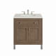 A thumbnail of the James Martin Vanities 305-V30-3LDL Whitewashed Walnut