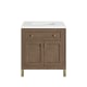 A thumbnail of the James Martin Vanities 305-V30-3WZ-HW White Washed Walnut / Champagne Brass