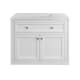 A thumbnail of the James Martin Vanities 305-V36-3EJP-HW Glossy White / Champagne Brass