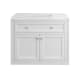 A thumbnail of the James Martin Vanities 305-V36-3ENC-HW Glossy White / Brushed Nickel