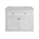 A thumbnail of the James Martin Vanities 305-V36-3ESR-HW Glossy White / Champagne Brass