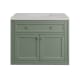 A thumbnail of the James Martin Vanities 305-V36-3ESR-HW Smokey Celadon / Champagne Brass