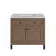 A thumbnail of the James Martin Vanities 305-V36-3EJP-HW White Washed Walnut / Matte Black