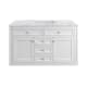 A thumbnail of the James Martin Vanities 305-V48-3CAR-HW Glossy White / Brushed Nickel