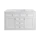 A thumbnail of the James Martin Vanities 305-V48-3CAR-HW Glossy White / Champagne Brass