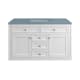 A thumbnail of the James Martin Vanities 305-V48-3CBL-HW Glossy White / Champagne Brass