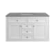 A thumbnail of the James Martin Vanities 305-V48-3GEX-HW Glossy White / Champagne Brass