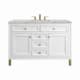 A thumbnail of the James Martin Vanities 305-V48-3VSL Glossy White