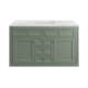 A thumbnail of the James Martin Vanities 305-V48-3AF-HW Smokey Celadon / Champagne Brass