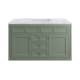 A thumbnail of the James Martin Vanities 305-V48-3CAR-HW Smokey Celadon / Champagne Brass