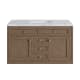 A thumbnail of the James Martin Vanities 305-V48-3CAR-HW White Washed Walnut / Champagne Brass