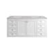 A thumbnail of the James Martin Vanities 305-V60D-3ESR-HW Glossy White / Champagne Brass