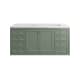 A thumbnail of the James Martin Vanities 305-V60D-3ENC-HW Smokey Celadon / Champagne Brass