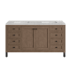 A thumbnail of the James Martin Vanities 305-V60D-3EJP-HW White Washed Walnut / Matte Black