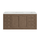 A thumbnail of the James Martin Vanities 305-V60D-3ENC-HW White Washed Walnut / Brushed Nickel