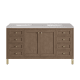 A thumbnail of the James Martin Vanities 305-V60D-3ESR-HW White Washed Walnut / Champagne Brass