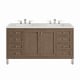 A thumbnail of the James Martin Vanities 305-V60D-3LDL Whitewashed Walnut