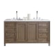 A thumbnail of the James Martin Vanities 305-V60D-3WZ-HW White Washed Walnut / Brushed Nickel