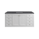 A thumbnail of the James Martin Vanities 305-V60S-3CSP-HW Glossy White / Champagne Brass