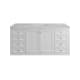 A thumbnail of the James Martin Vanities 305-V60S-3ESR-HW Glossy White / Brushed Nickel