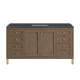 A thumbnail of the James Martin Vanities 305-V60S-3CSP-HW White Washed Walnut / Champagne Brass