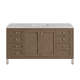 A thumbnail of the James Martin Vanities 305-V60S-3EJP-HW White Washed Walnut / Brushed Nickel