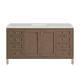 A thumbnail of the James Martin Vanities 305-V60S-3ENC-HW White Washed Walnut / Champagne Brass