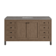A thumbnail of the James Martin Vanities 305-V60S-3GEX-HW White Washed Walnut / Matte Black