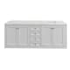 A thumbnail of the James Martin Vanities 305-V72-3ENC-HW Glossy White / Champagne Brass