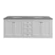 A thumbnail of the James Martin Vanities 305-V72-3GEX-HW Glossy White / Champagne Brass