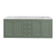 A thumbnail of the James Martin Vanities 305-V72-3AF-HW Smokey Celadon / Champagne Brass