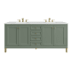 A thumbnail of the James Martin Vanities 305-V72-3ENC Smokey Celadon