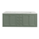 A thumbnail of the James Martin Vanities 305-V72-3ENC-HW Smokey Celadon / Champagne Brass