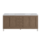 A thumbnail of the James Martin Vanities 305-V72-3CAR-HW White Washed Walnut / Brushed Nickel