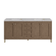 A thumbnail of the James Martin Vanities 305-V72-3EJP-HW White Washed Walnut / Champagne Brass