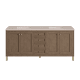 A thumbnail of the James Martin Vanities 305-V72-3EMR-HW White Washed Walnut / Champagne Brass