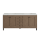 A thumbnail of the James Martin Vanities 305-V72-3ENC-HW White Washed Walnut / Matte Black