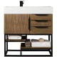 A thumbnail of the James Martin Vanities 388-V36-MB-GW Latte Oak