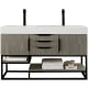 A thumbnail of the James Martin Vanities 388-V59D-MB-GW Ash Gray