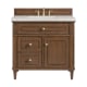 A thumbnail of the James Martin Vanities 424-V36-3LDL Mid-Century Walnut