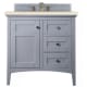 A thumbnail of the James Martin Vanities 527-V36-3EMR Silver Gray