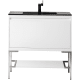 A thumbnail of the James Martin Vanities 805-V35.4-BN-CH Glossy White