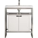 A thumbnail of the James Martin Vanities C105V31.5SCGWWG Brushed Nickel