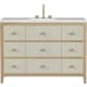 A thumbnail of the James Martin Vanities D604-V48-3AF Sunwashed Oak / Embossed Shagreen