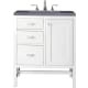 A thumbnail of the James Martin Vanities E444-V30-3CSP Glossy White