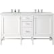 A thumbnail of the James Martin Vanities E444-V60D-3AF Glossy White