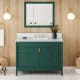 A thumbnail of the Jeffrey Alexander VKITTHE48R-MARBLE Green / White Carrara