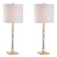 A thumbnail of the JONATHAN Y Lighting JYL5001A-SET2 Clear / Brass