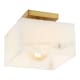A thumbnail of the JONATHAN Y Lighting JYL1203 White Marbling / Brass Gold