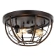 A thumbnail of the JONATHAN Y Lighting JYL1308 Dark Brown / Oil Rubbed Bronze